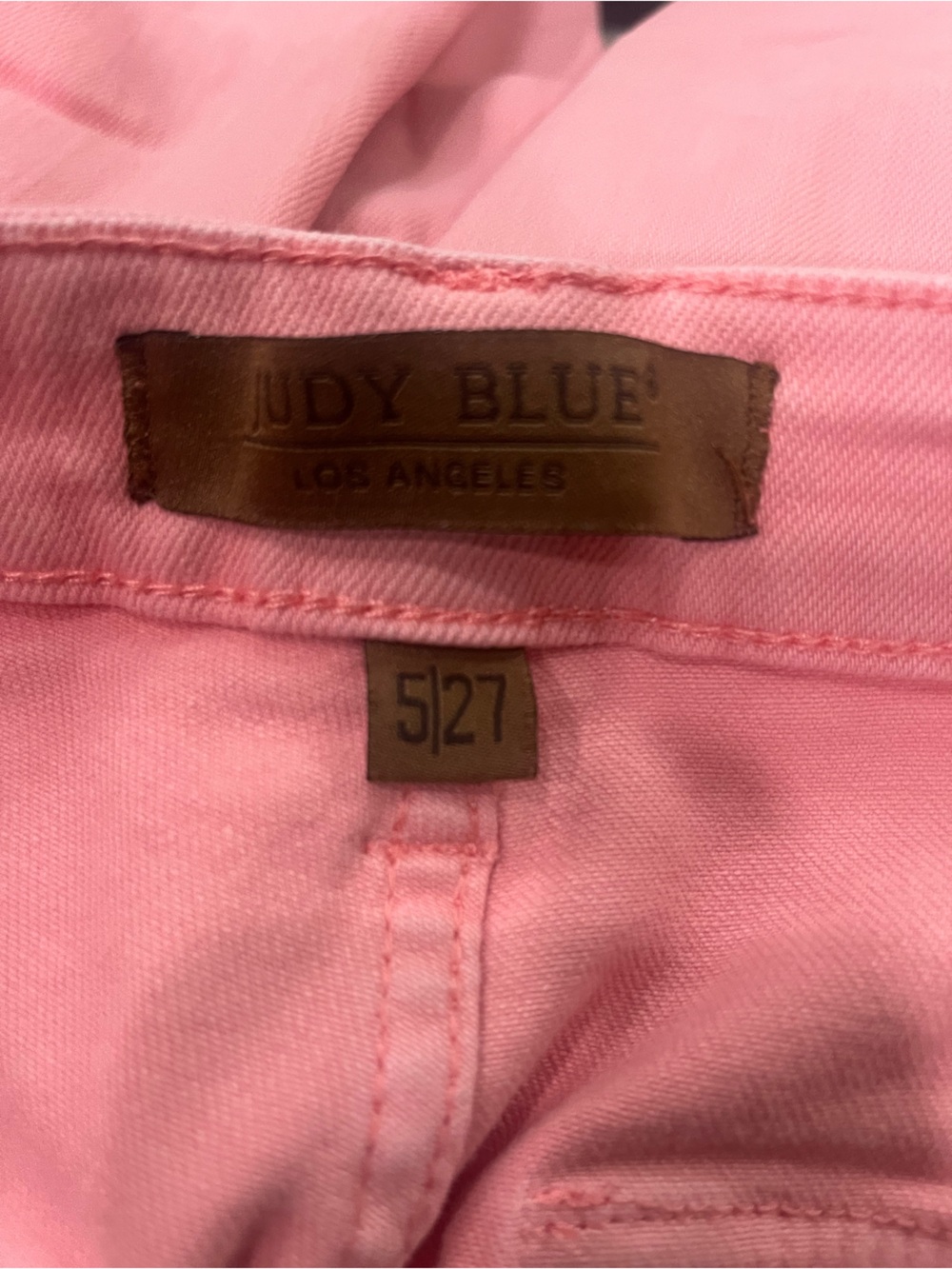 Judy Blue Pastel Pink High-Rise Cargo Pants - Picture 5 of 6